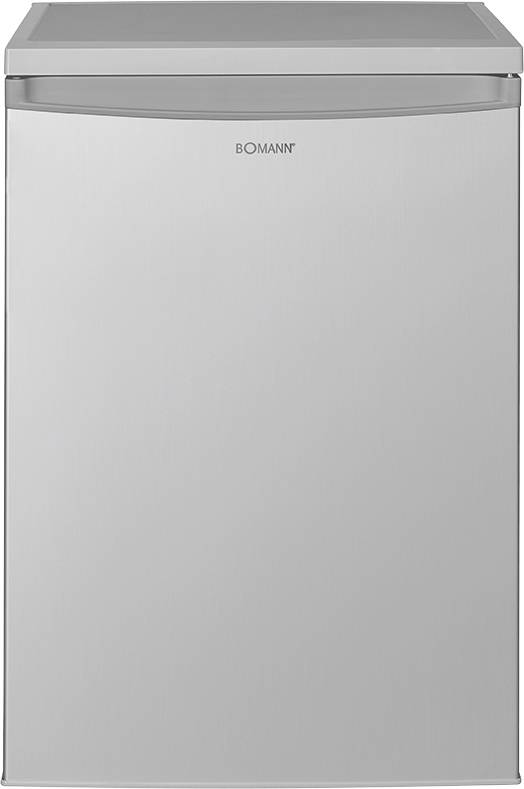 Bomann KS 2184.1 ix-look Kühlschrank EEK: E (A - G) 119 l Standgerät Edelstahl-Optik