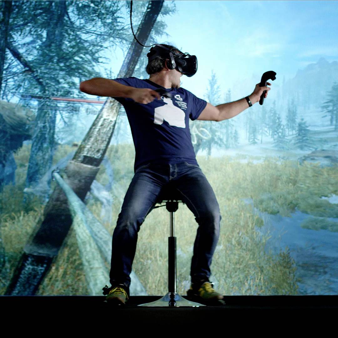 Cybershoes 2000-L Virtual Reality Bewegungsunterstützung  Schwarz