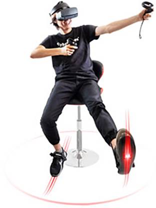 Cybershoes 2000-L Virtual Reality Bewegungsunterstützung  Schwarz