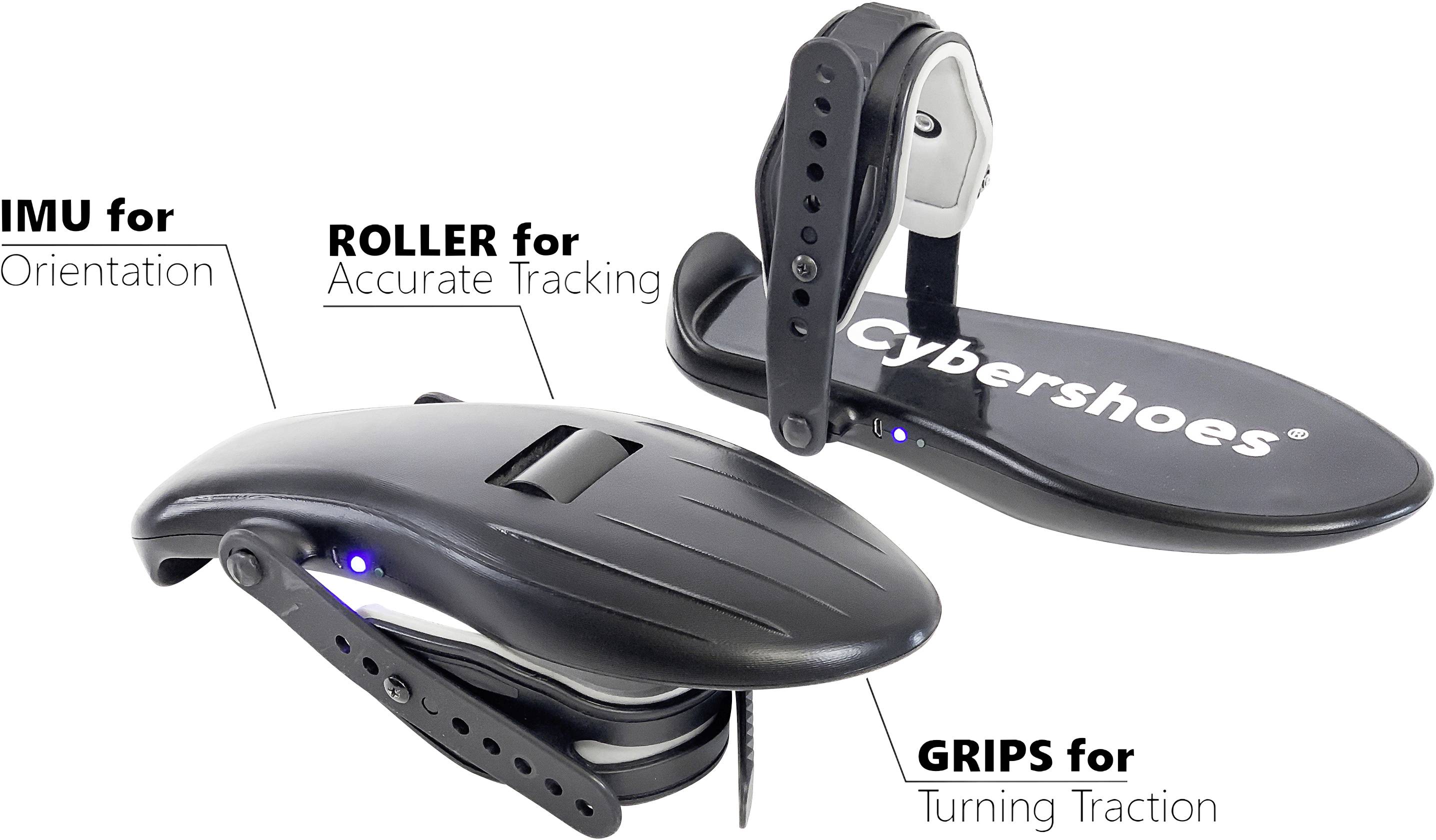Cybershoes 2000-L Virtual Reality Bewegungsunterstützung  Schwarz