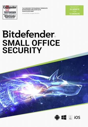 BitDefender Small Office Security 20 Geräte 12 Monate Windows, Mac, iOS, Android Antivirus  - Onlineshop Voelkner