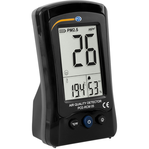 PCE Instruments Feinstaub-Messgerät PCE-RCM 05 Temperatur, Luftfeuchtigkeit