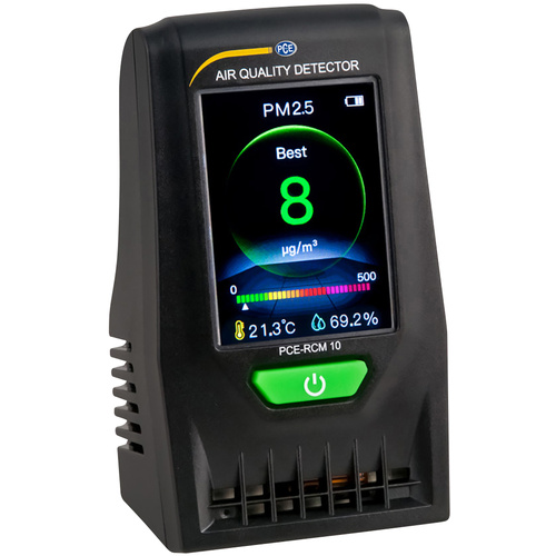 PCE Instruments Feinstaub-Messgerät PCE-RCM 10 Luftfeuchtigkeit, Temperatur