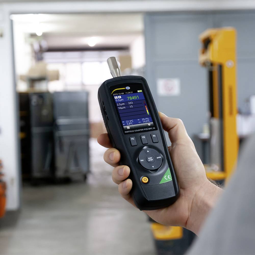 PCE Instruments Feinstaub-Messgerät PCE-MPC 30 Luftfeuchtigkeit, Temperatur