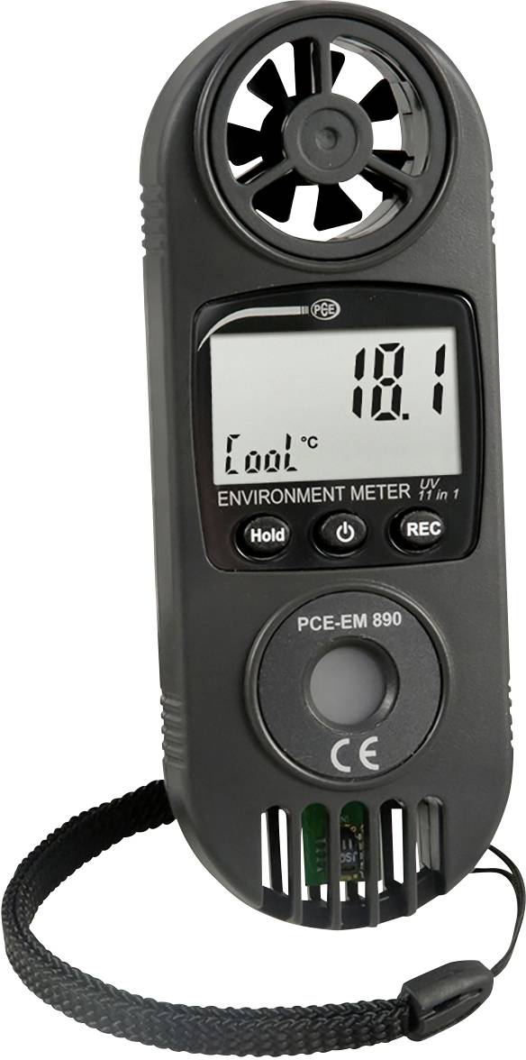 PCE Instruments PCE-EM 890 Anemometer 0.4 bis 30 m/s
