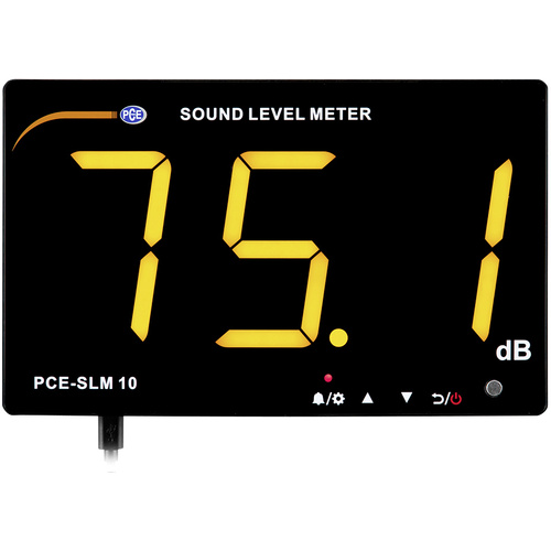 PCE Instruments Sonomètre PCE-SLM 10 30 - 130 dB 31.5 Hz - 8.5 kHz