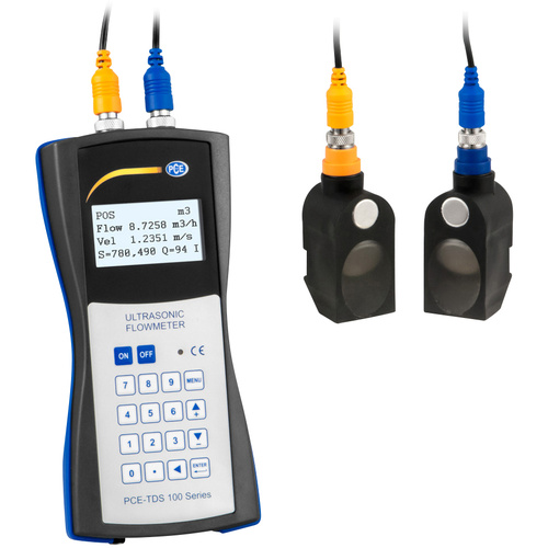 PCE Instruments Durchflussmessgerät PCE-TDS 100H Messbereich: -32 - 32 m/s 1 St.