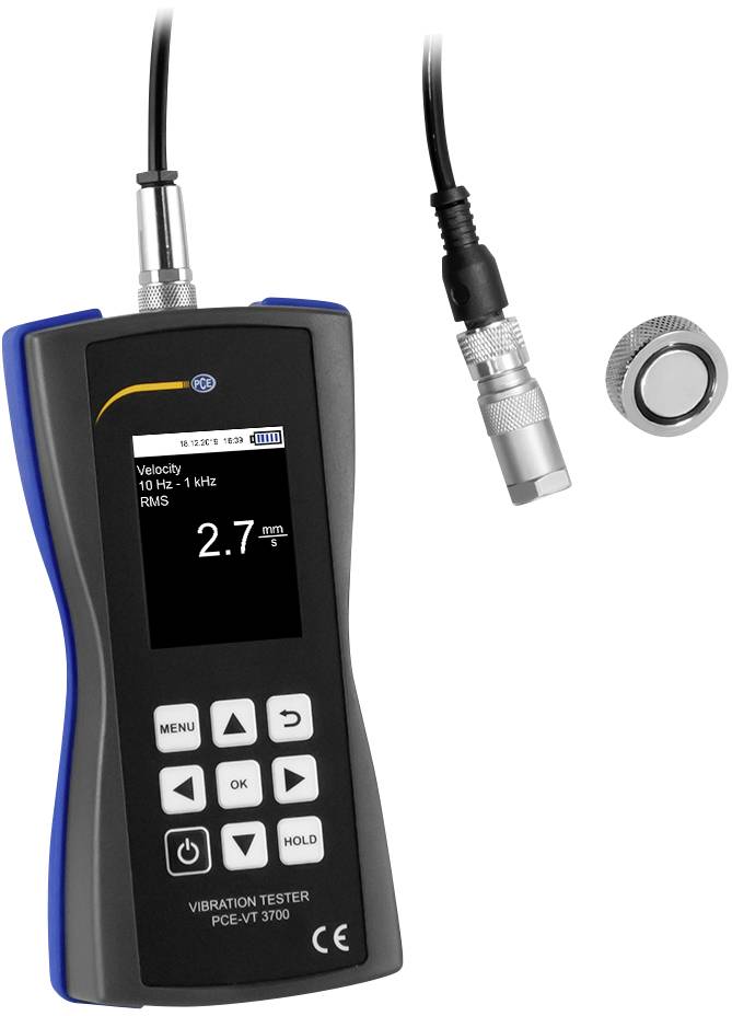 PCE Instruments PCE-VT 3700 Vibrationsmessgerät 2%