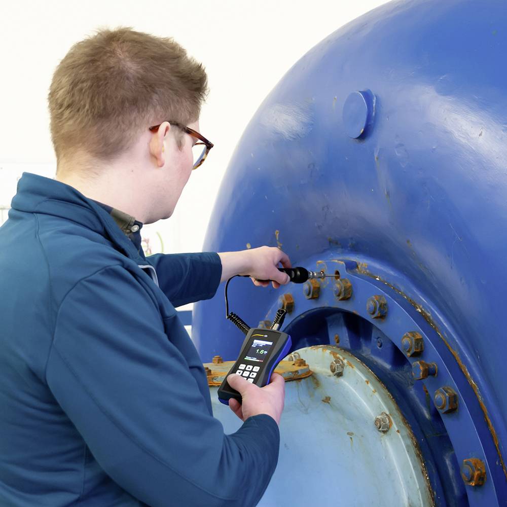 PCE Instruments PCE-VT 3700 Vibrationsmessgerät 2%