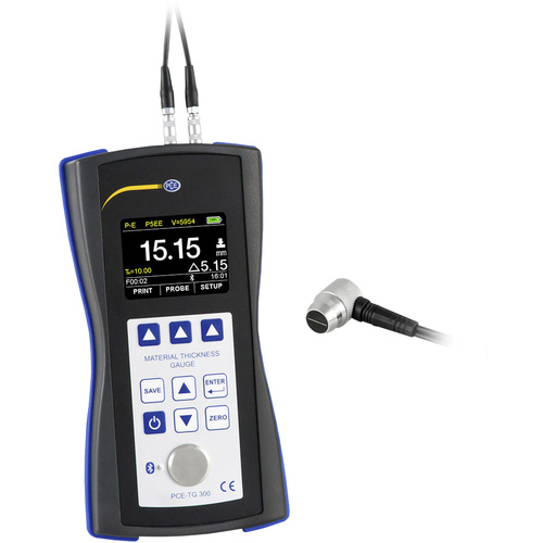 PCE Instruments PCE-TG 300 Materialdicken-Messgerät 0.65 - 600 mm kalibriert (ISO)