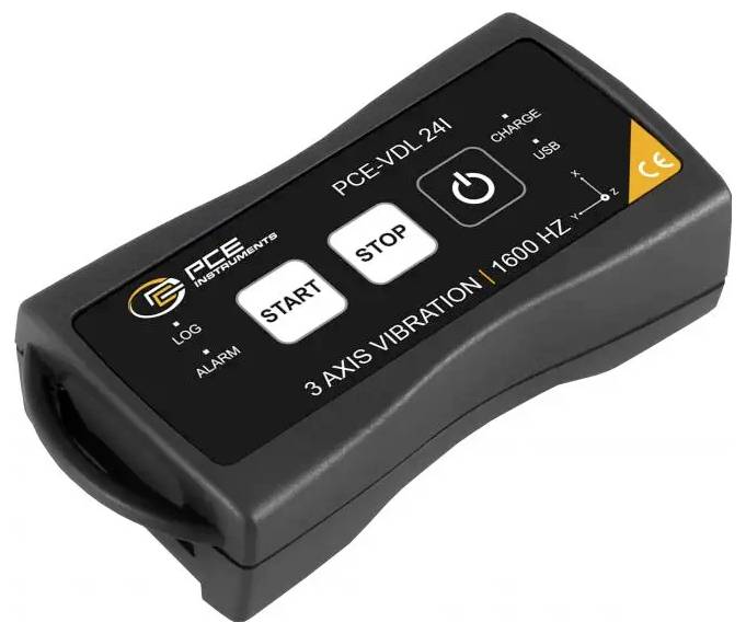 Tragbares Vibrationsmessgerät mit der Bezeichnung „PCE-VDL 24I