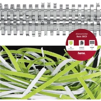 Hama Basic S8CD Aktenvernichter 9 Blatt Streifenschnitt 6mm P-1 11l Vernichtet auch CDs, DVDs Hama Basic S8CD Aktenvernichter 9 Blatt Streifenschnitt 6mm P-1 11l Vernichtet auch CDs, DVDs