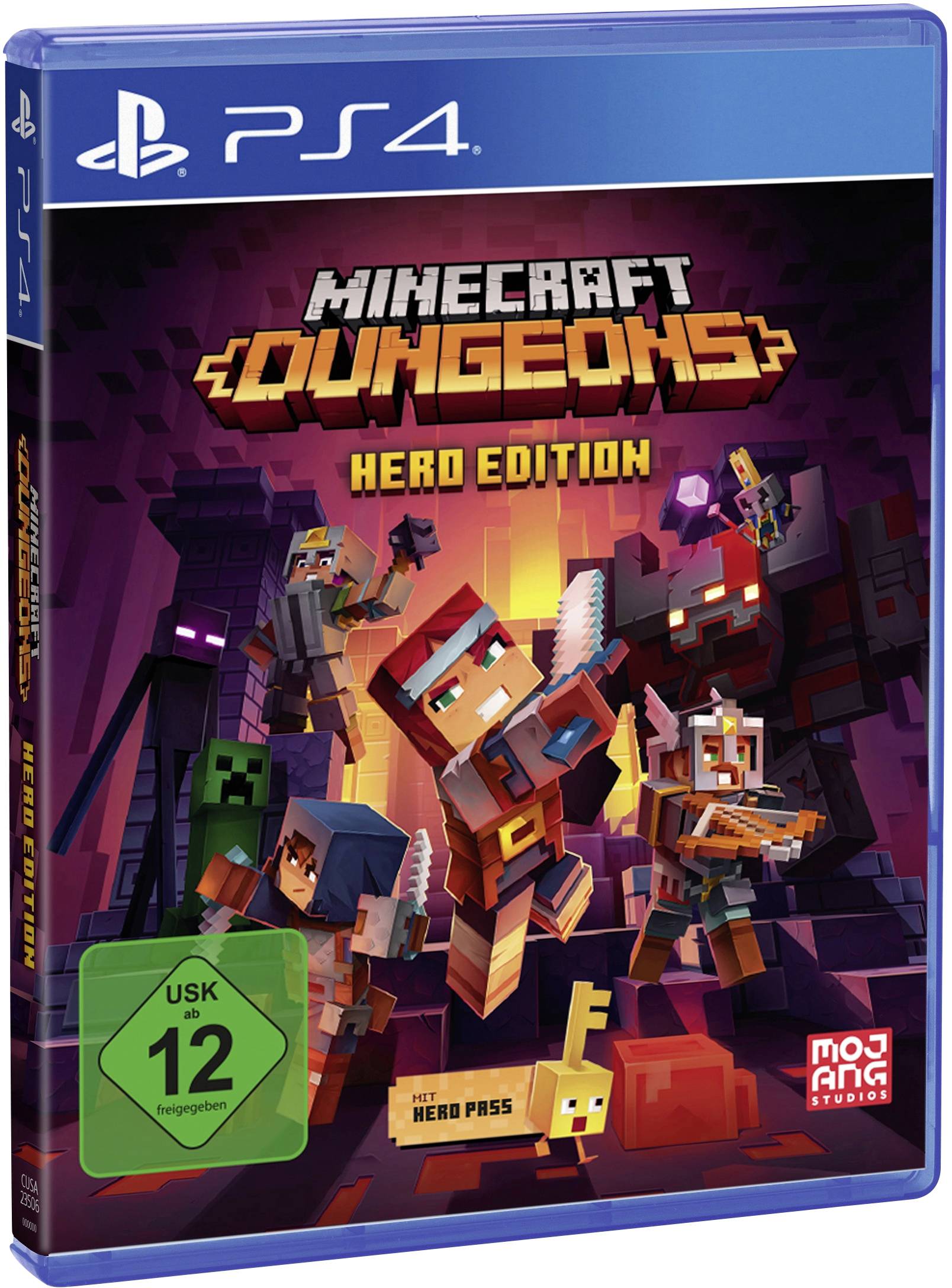 PS4 MINECRAFT DUNGEONS - HERO EDITION PS4 USK: 12