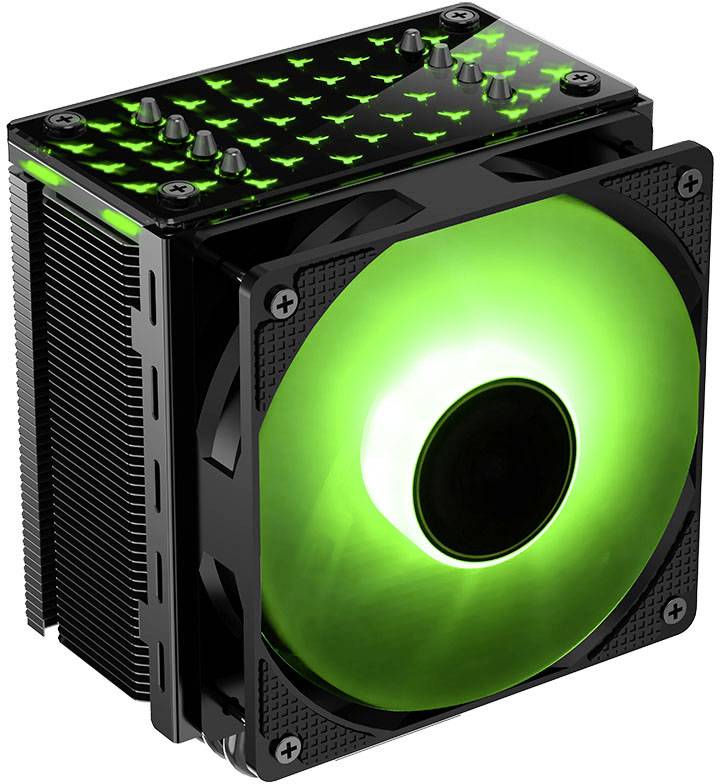 Jonsbo CR-201 CPU-Kühler mit Lüfter AMD® AM2, AMD® AM2+, AMD® AM3, AMD® AM3+, AMD® AM3+, AMD® FM1, AMD® FM2, AMD® FM2, AMD® FM2+, Intel®