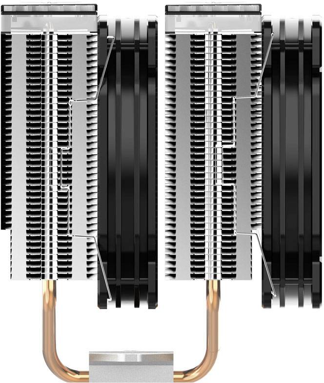 Jonsbo CR-2000 GT CPU-Kühler mit Lüfter AMD® AM2, AMD® AM2+, AMD® AM3, AMD® AM3+, AMD® AM4, Intel® LGA 775, Intel® LGA 1150, Intel® LGA 115