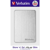 Verbatim Stor 'n' Go 1TB Externe Festplatte 6.35cm (2.5 Zoll) USB-A (USB 3.2 Gen 1) Silber 53663 Verbatim Stor 'n' Go 1TB Externe Festplatte 6.35cm (2.5 Zoll) USB-A (USB 3.2 Gen 1) Silber 53663