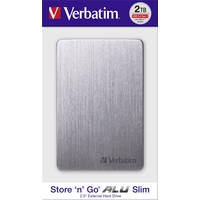 Verbatim Stor 'n' Go 2TB Externe Festplatte 6.35cm (2.5 Zoll) USB-A (USB 3.2 Gen 1) Spacegrau 53665 Verbatim Stor 'n' Go 2TB Externe Festplatte 6.35cm (2.5 Zoll) USB-A (USB 3.2 Gen 1) Spacegrau 53665