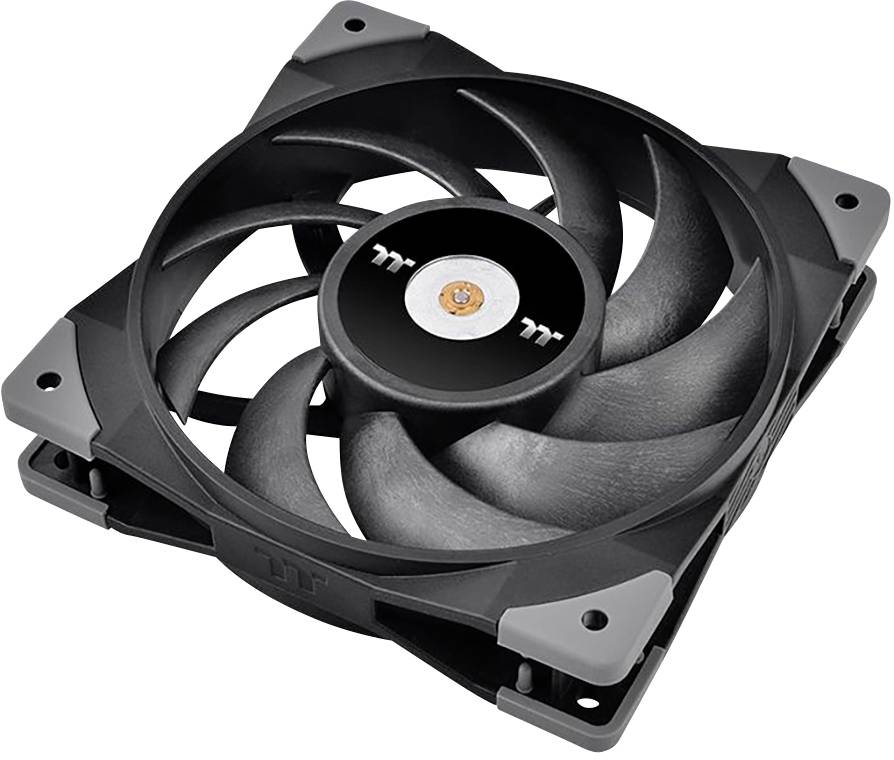 Thermaltake Toughfan 12 PC-Gehäuse-Lüfter Schwarz (B x H x T) 120 x 120 x 25 mm
