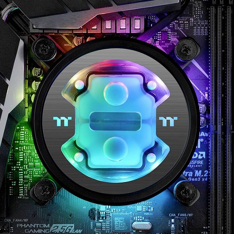 Thermaltake Pacific W7 Plus RGB Wasserkühlung-Connector-Block