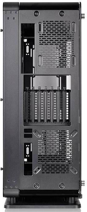 Thermaltake Core P8 TG Tower PC-Gehäuse Schwarz Seitenfenster, Staubfilter