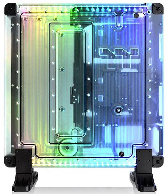 Thermaltake DistroCase™ 350P Tower PC-Gehäuse Schwarz Seitenfenster, Für AIO Wasserkühlung geeignet