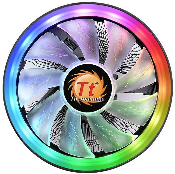 Thermaltake UX 100 Air ARGB CPU-Kühler mit Lüfter Intel® LGA 1851, Intel® LGA 1700, Intel® LGA 1200, Intel® LGA 1156, Intel® LGA 1155, Intel®