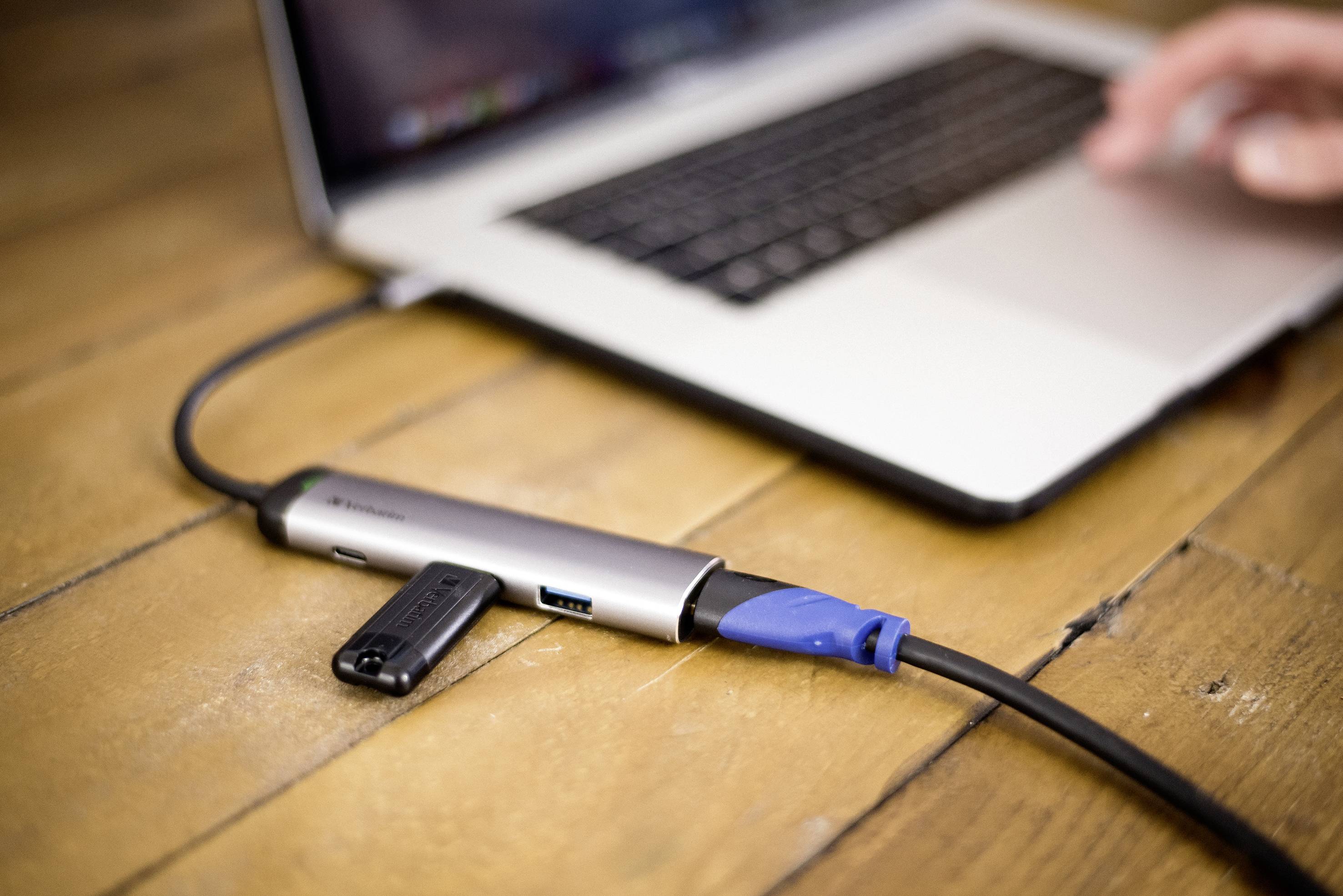 Verbatim USB-C® Dockingstation 49140 Passend für Marke: Universal