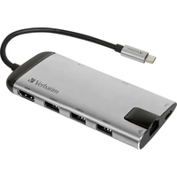 Verbatim USB-C® Dockingstation 49142 Passend für Marke Dockingstations: Universal Verbatim USB-C® Dockingstation 49142 Passend für Marke Dockingstations: Universal