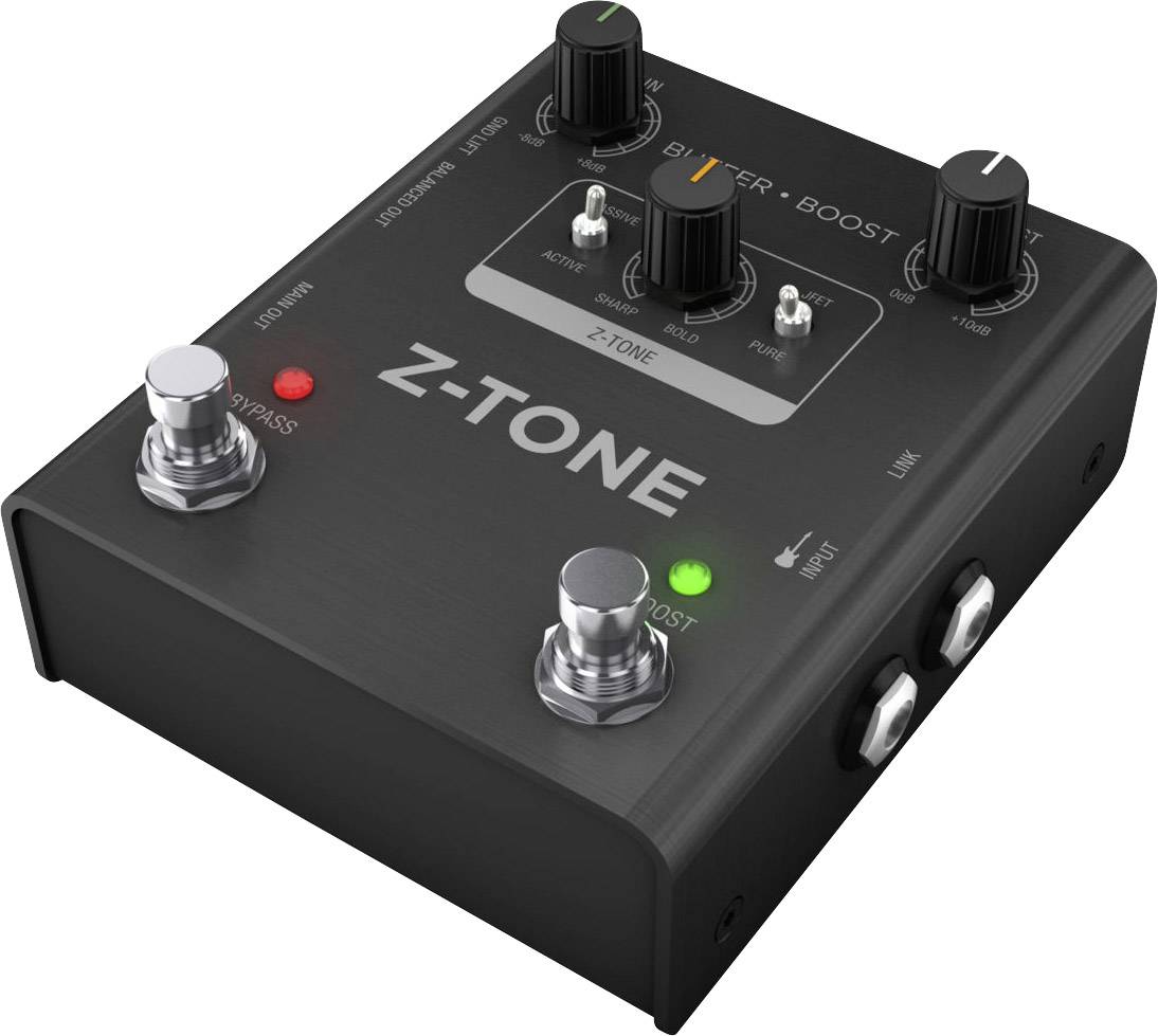 IK Multimedia Z-Tone Buffer Boost Gitarreneffekt Booster