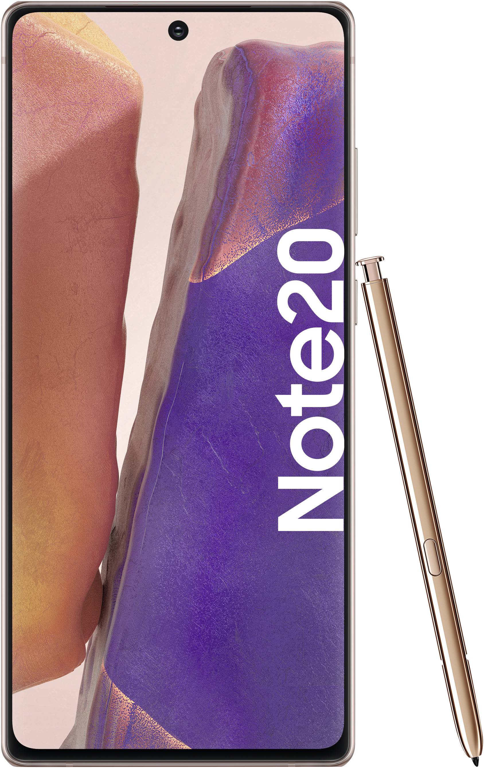 Samsung Galaxy Note 20 256 GB Bronze 17 cm (6.7 Zoll) Smartphone