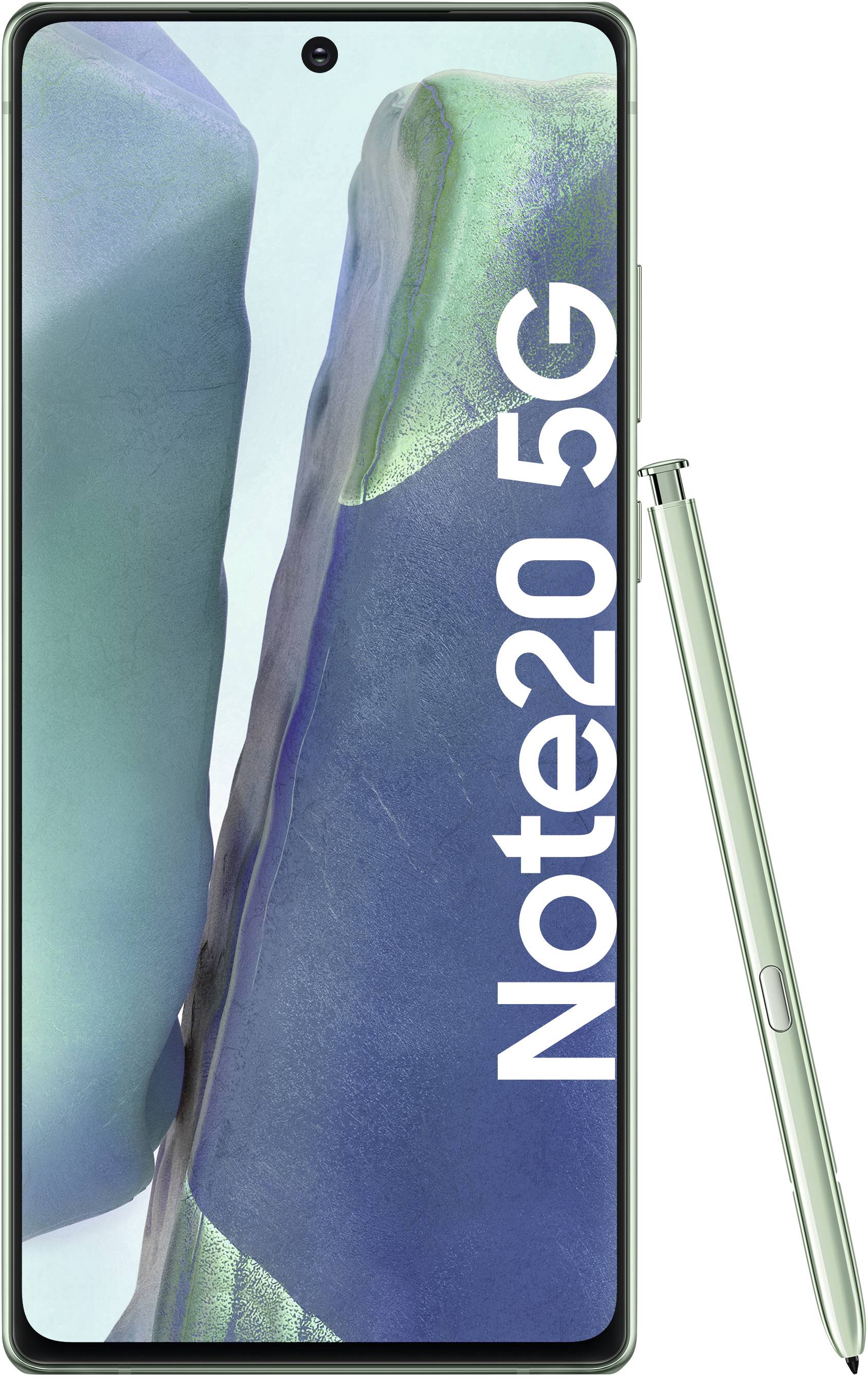 Samsung Galaxy Note 20 5G 256 GB Grün 17 cm (6.7 Zoll) Smartphone