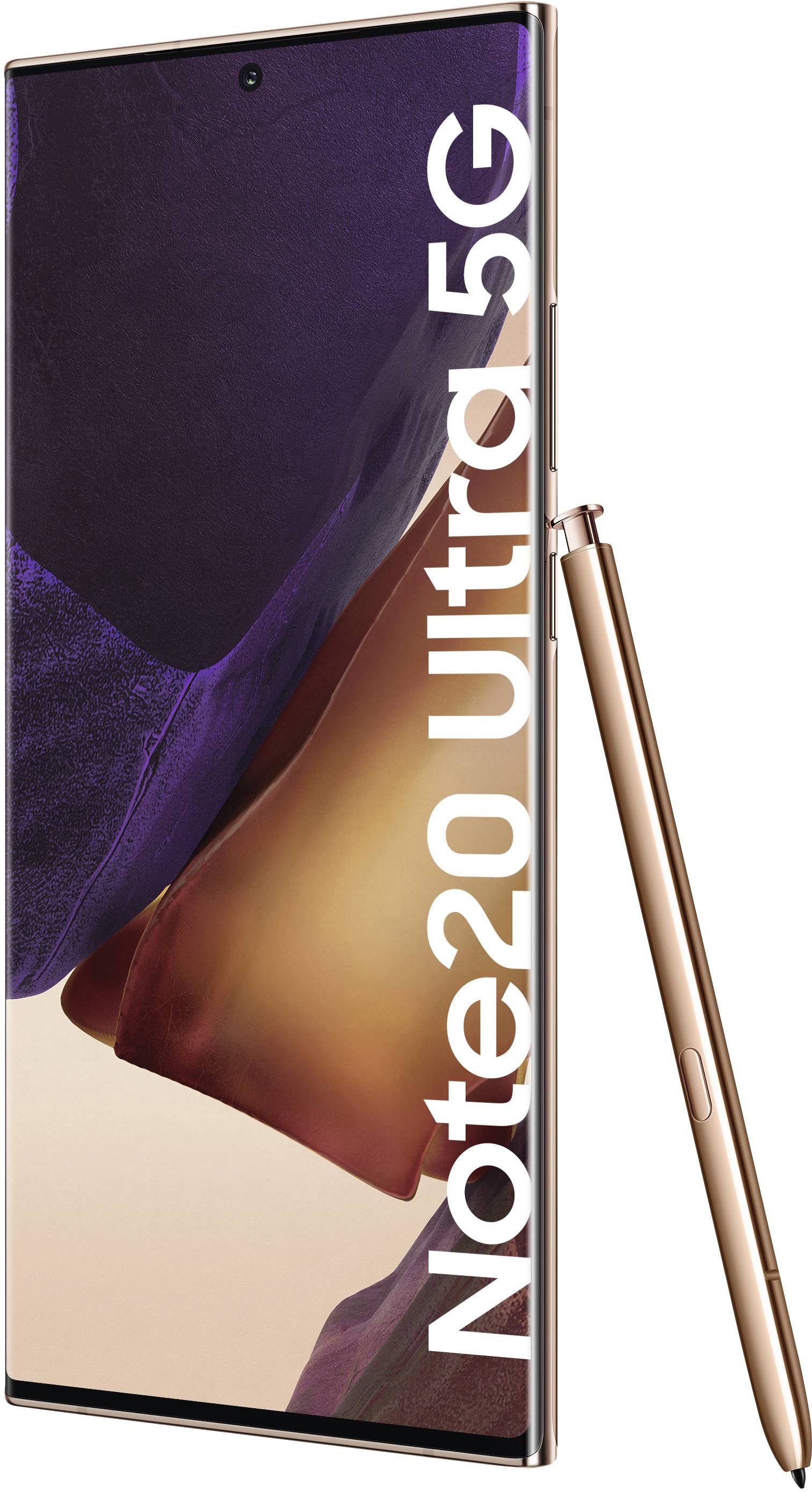 Samsung Galaxy Note 20 Ultra 5G 256 GB Bronze 17.5 cm (6.9 Zoll) Smartphone
