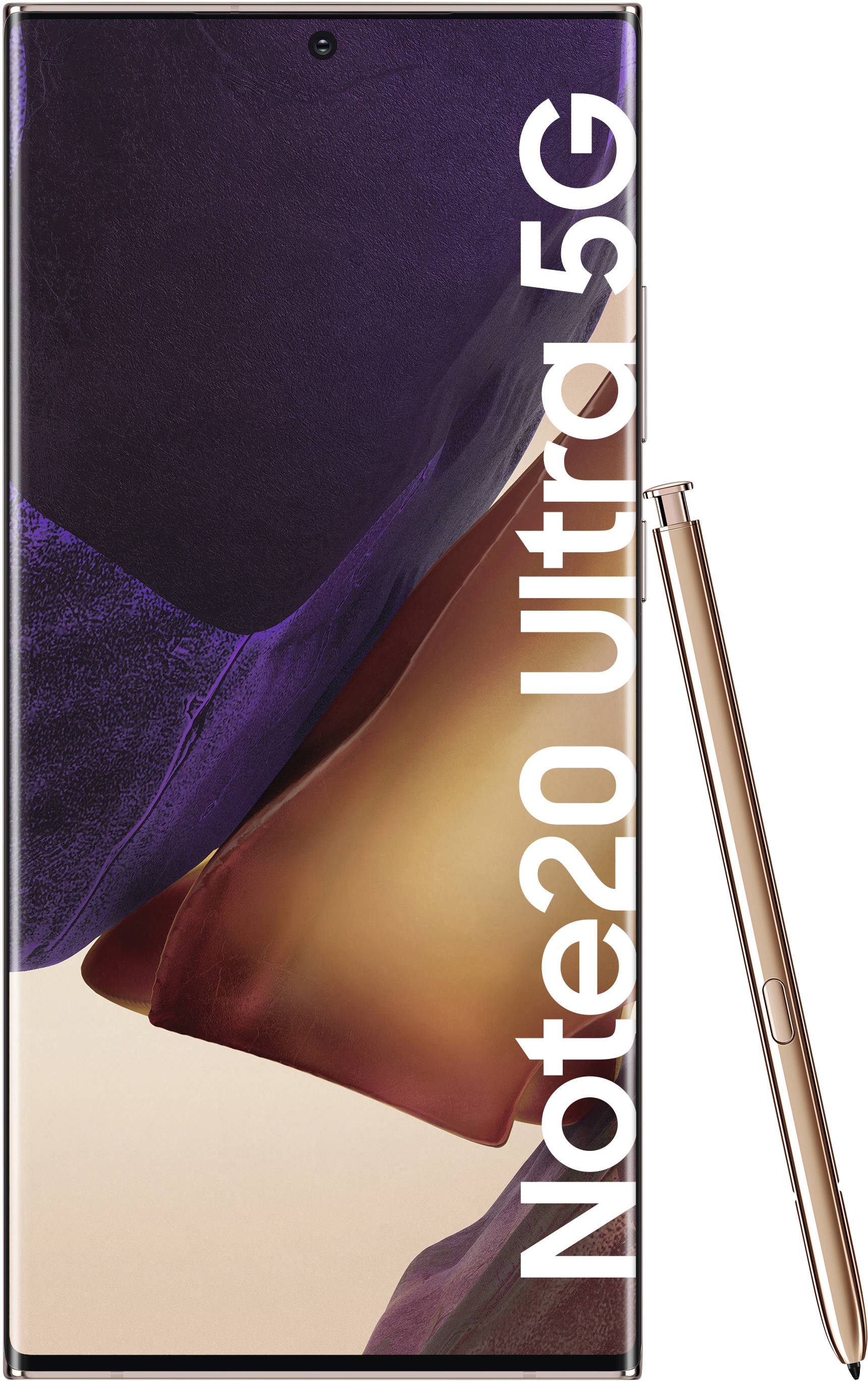Samsung Galaxy Note 20 Ultra 5G 512 GB Bronze 17.5 cm (6.9 Zoll) Smartphone