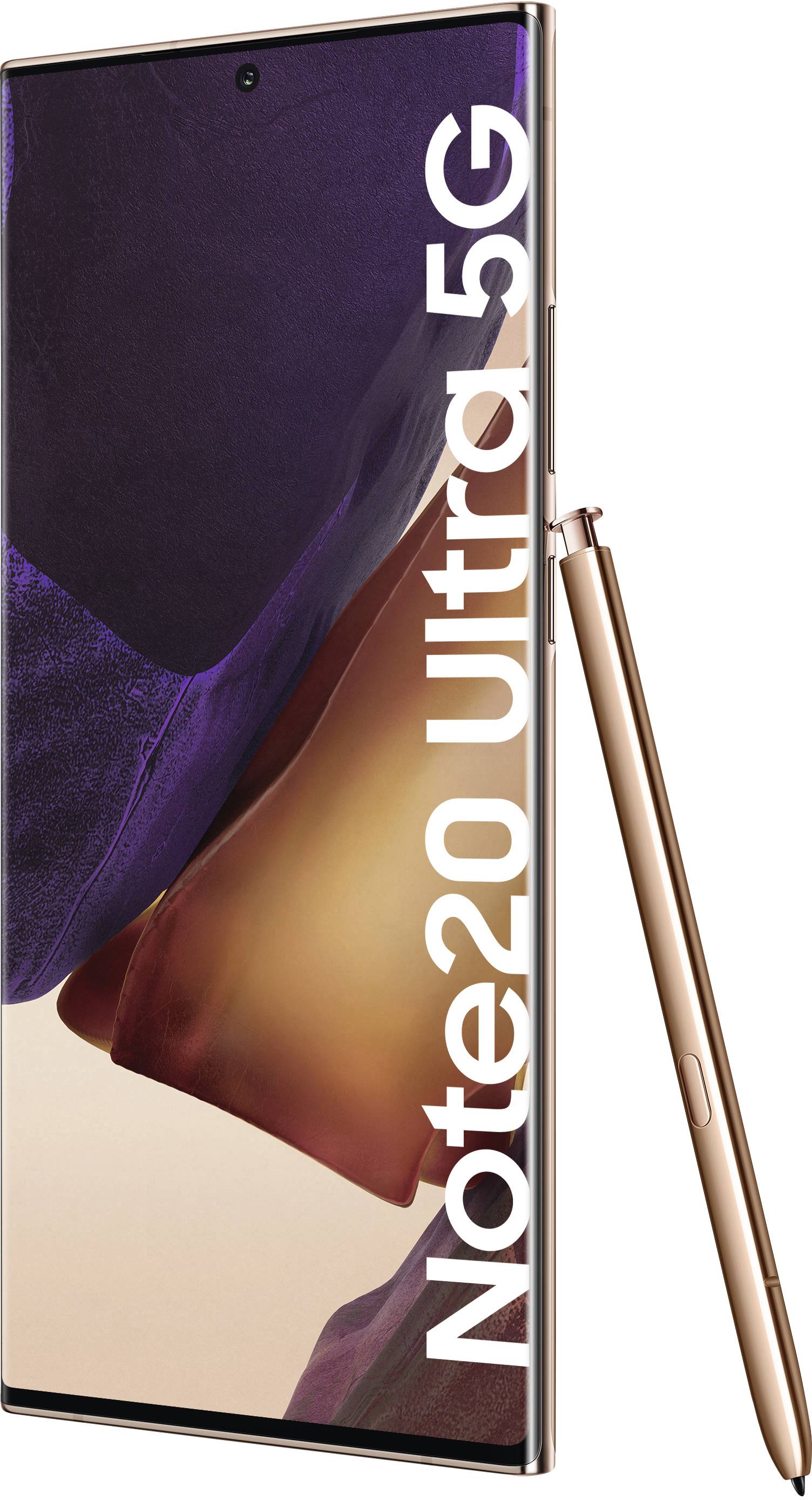 Samsung Galaxy Note 20 Ultra 5G 512 GB Bronze 17.5 cm (6.9 Zoll) Smartphone