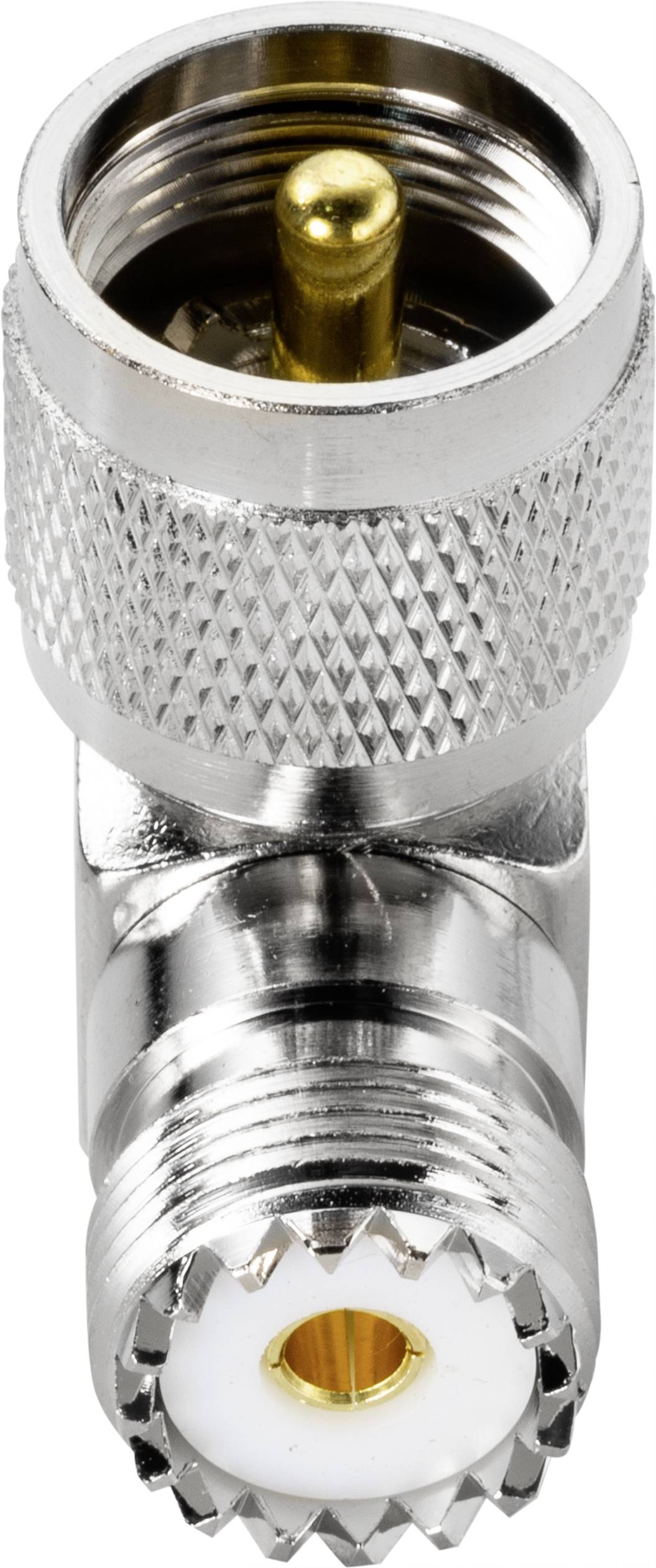 TRU COMPONENTS TC-9199216 UHF-Adapter UHF-Buchse - UHF-Stecker 1 St. Bulk