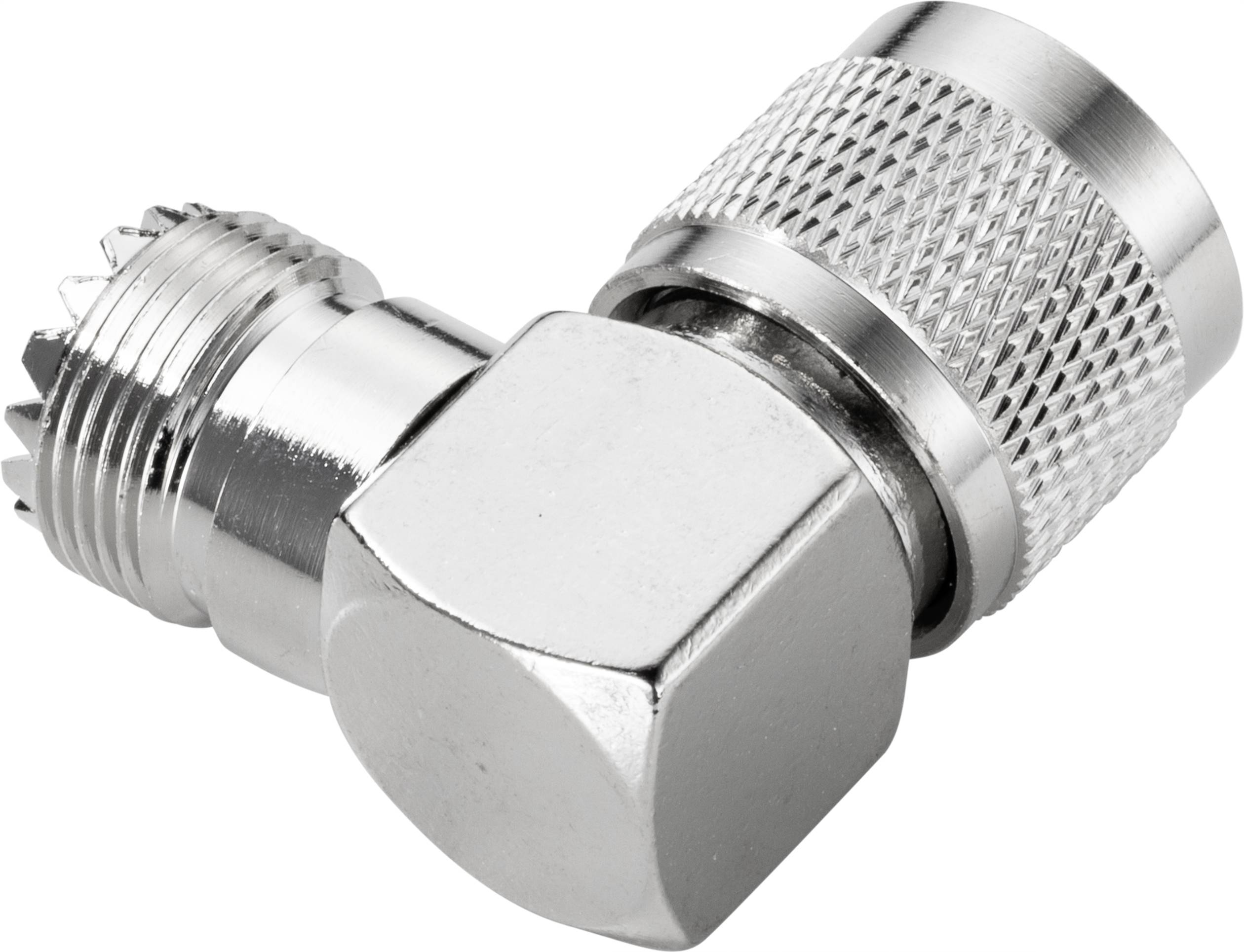 TRU COMPONENTS TC-9199216 UHF-Adapter UHF-Buchse - UHF-Stecker 1 St. Bulk