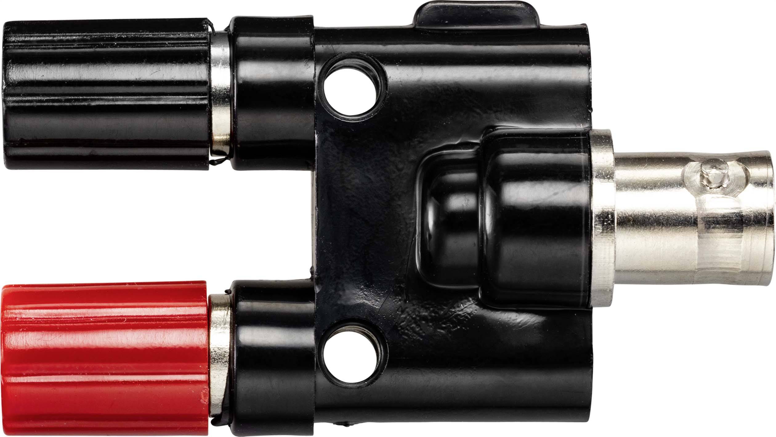 TRU COMPONENTS Adapterstecker BNC-Buchse - Buchse 4mm gerade Schwarz