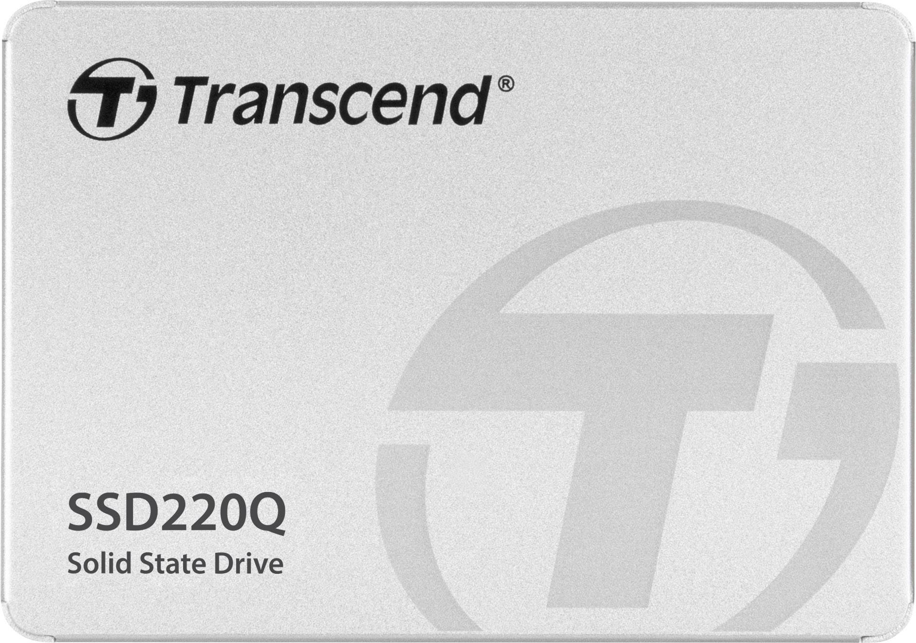 Transcend SSD220Q 500 GB Interne SATA SSD 6.35 cm (2.5 Zoll) SATA 6 Gb/s Retail TS500GSSD220Q