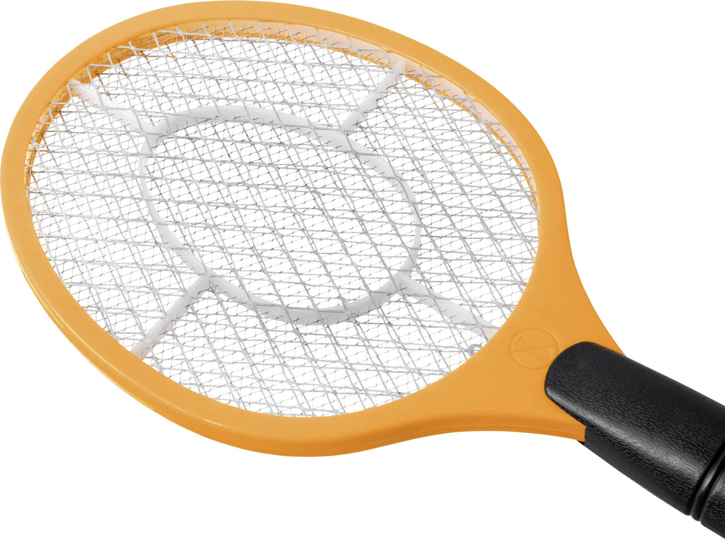 Basetech eSwatter BT-2299834 Stromgitter Fliegenklatsche (L x B x H) 460 x 180 x 32mm Schwarz/Orange 1St.