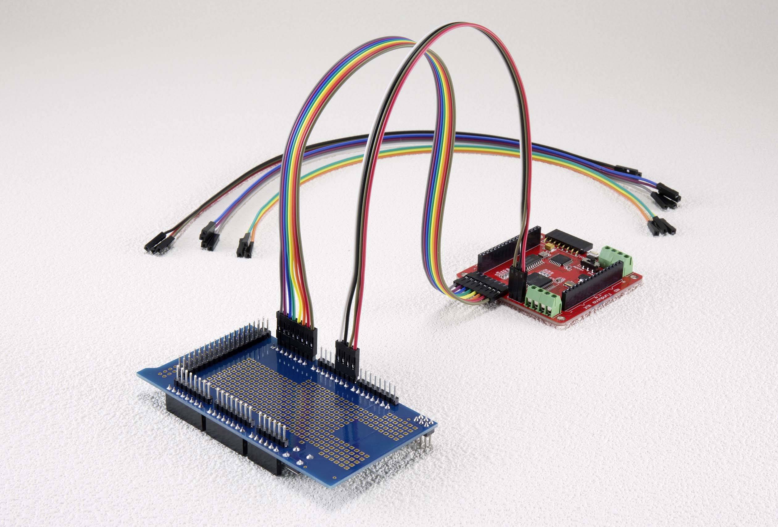 Renkforce JKFF406 Jumper-Kabel Arduino, Banana Pi, Raspberry Pi® [40x Drahtbrücken-Buchse - 40x Dra