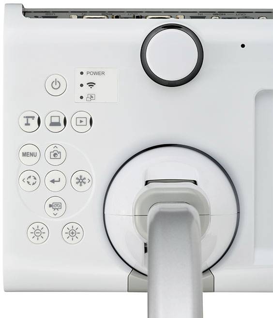 ELMO L-12W Dokumentenkamera 1920 x 1080 Pixel HDMI®, LAN (10/100/1000 MBit/s), VGA, USB, Kopfhörer (3.5 mm Klinke), Mikrofon (3.5 mm Klinke), Kar