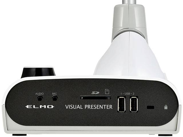 ELMO L-12W Dokumentenkamera 1920 x 1080 Pixel HDMI®, LAN (10/100/1000 MBit/s), VGA, USB, Kopfhörer (3.5 mm Klinke), Mikrofon (3.5 mm Klinke), Kar