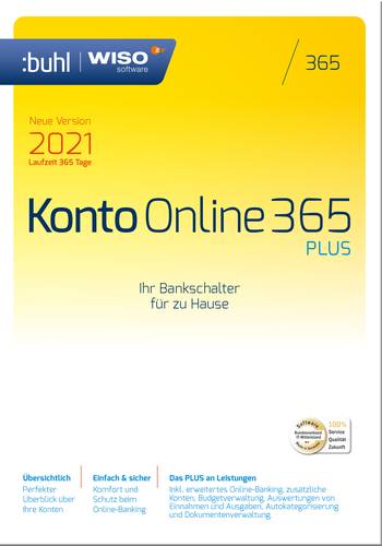 WISO Konto Online Plus 365 Jahreslizenz, 1 Lizenz Windows Finanz-Software