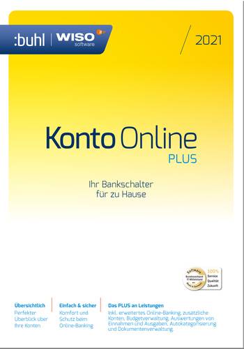 WISO Konto Online Plus 2021 Vollversion, 1 Lizenz Windows Finanz-Software
