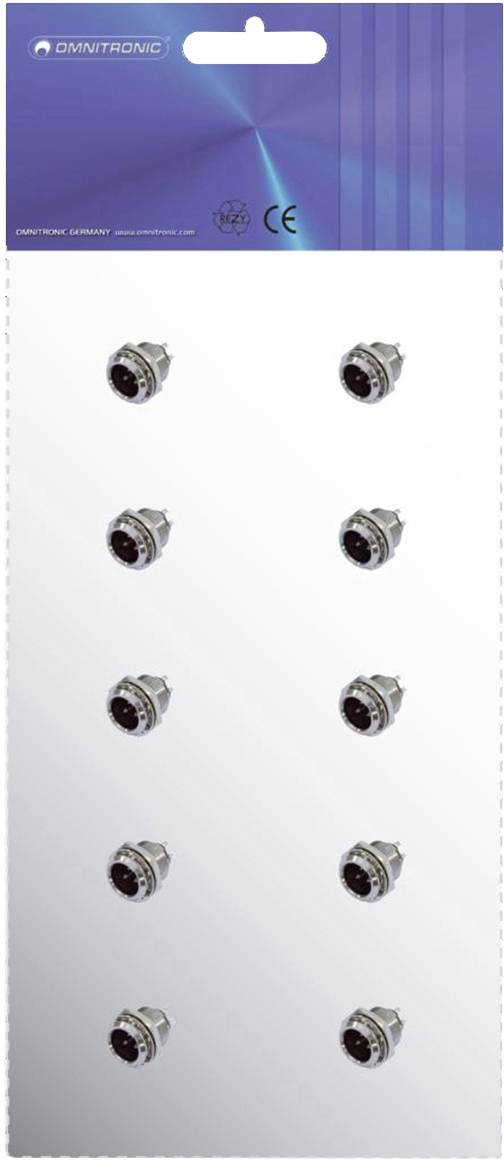 Omnitronic 30200120 Mini XLR-Stecker