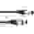 Omnitronic 30220770 XLR Verbindungskabel [1x XLR-Stecker 5 polig - 1x XLR-Buchse 5 polig] 10.00m Schwarz