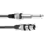 Omnitronic 3022516L XLR Adapterkabel [1x XLR-Buchse 3 polig - 1x Klinkenstecker 6.3 mm (mono)] 0.90