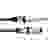 Omnitronic 30225196 XLR Adapterkabel [1x XLR-Stecker 3 polig - 1x Klinkenstecker 6.3mm (stereo)] 2.00m Schwarz