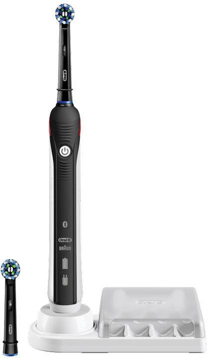 Oral-B Smart 4 4000 Smart 4 4000 Elektrische Zahnbürste Rotierend/Oszilierend/Pulsieren Schwarz