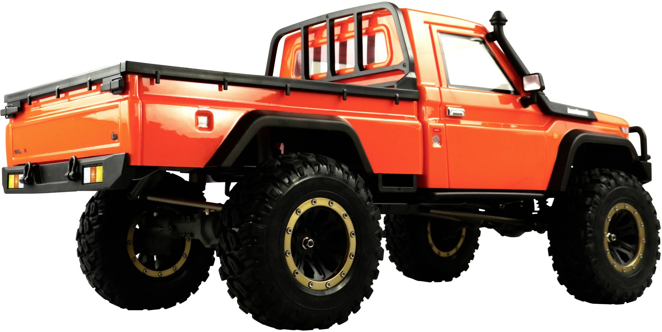 Amewi AMXRock RCX8P Scale Crawler Pick-Up 1:8, RTR orange Brushed 1:8 RC Modellauto Elektro RtR 2,4GHz